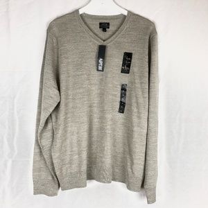 NEW APT 9 V neck sweater Large